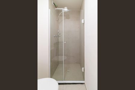 Banheiro da Suíte de apartamento para alugar com 1 quarto, 26m² em Barra Funda, São Paulo