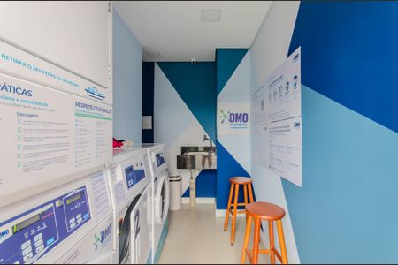 Apartamento para alugar com 38m², 2 quartos e sem vaga Apartamento para alugar com 38m², 2 quartos e sem vagaÁrea comum - Lavanderia