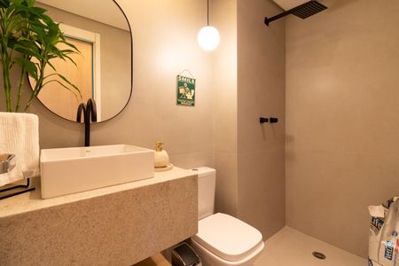 Apartamento à venda com 73m², 2 quartos e 1 vagaBanheiro social