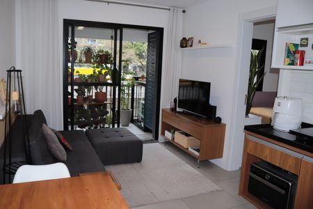 Sala de apartamento à venda com 1 quarto, 36m² em Campos Elíseos, São Paulo