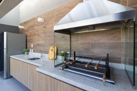 Apartamento à venda com 29m², 1 quarto e sem vagaÁrea comum - Churrasqueira