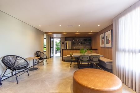 Apartamento à venda com 29m², 1 quarto e sem vagaÁrea comum - Salão de festas