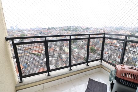 Varanda da Sala de apartamento à venda com 2 quartos, 49m² em Novo Osasco, Osasco