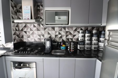 Apartamento à venda com 49m², 2 quartos e 1 vagaCozinha 