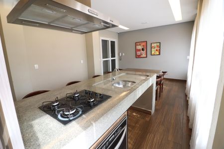 Apartamento à venda com 49m², 2 quartos e 1 vagaÁrea comum - Espaço gourmet