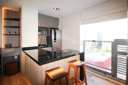 Studio para alugar com 29m², 1 quarto e sem vagaCozinha