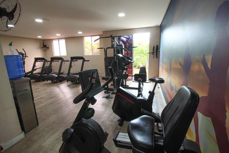 Apartamento à venda com 63m², 3 quartos e 1 vaga Apartamento à venda com 63m², 3 quartos e 1 vagaÁrea comum - Academia