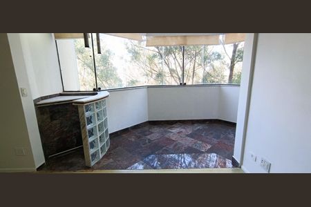 Varanda da Sala de apartamento à venda com 3 quartos, 87m² em Vila Andrade, São Paulo