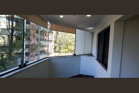 Varanda da Sala de apartamento à venda com 3 quartos, 87m² em Vila Andrade, São Paulo