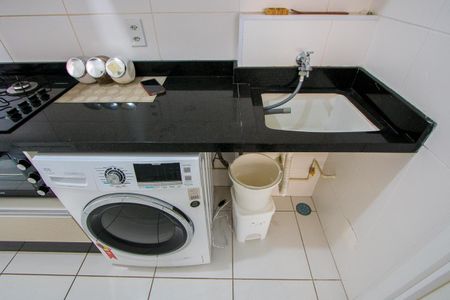 Apartamento à venda com 35m², 2 quartos e 1 vagaCozinha e Área de serviço