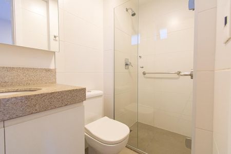 Apartamento à venda com 96m², 1 quarto e 2 vagasBanheiro da Suíte