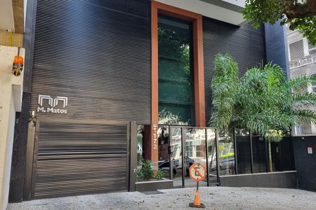 Apartamento à venda com 96m², 1 quarto e 2 vagasFachada do Prédio