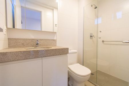 Apartamento à venda com 96m², 1 quarto e 2 vagasBanheiro da Suíte