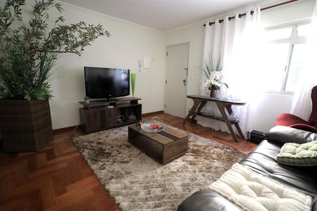 Sala de apartamento à venda com 2 quartos, 54m² em Campestre, Santo André