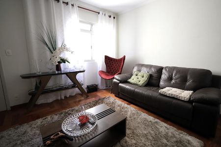 Sala de apartamento à venda com 2 quartos, 54m² em Campestre, Santo André