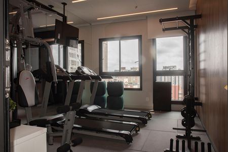 Studio para alugar com 21m², 1 quarto e sem vagaÁrea comum - Academia