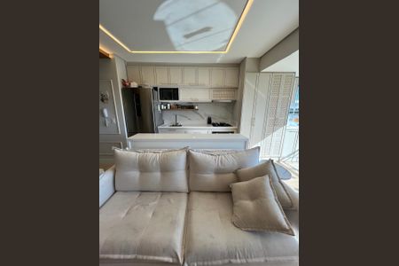 Sala/Cozinha de apartamento à venda com 2 quartos, 64m² em Tamboré, Barueri