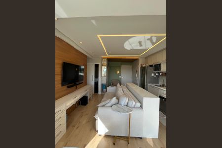 Sala/Cozinha de apartamento à venda com 2 quartos, 64m² em Tamboré, Barueri