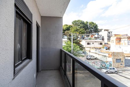 Varanda de kitnet/studio para alugar com 1 quarto, 30m² em Jardim Pinhal, Guarulhos