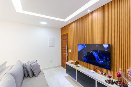 Sala de apartamento à venda com 3 quartos, 160m² em Vila Curuçá, Santo André