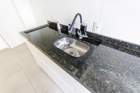 Studio à venda com 36m², 1 quarto e 1 vagaCozinha e Área de Serviço