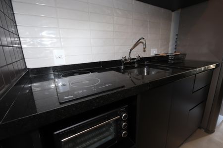 Cozinha de kitnet/studio à venda com 1 quarto, 31m² em Vila Mariana, São Paulo