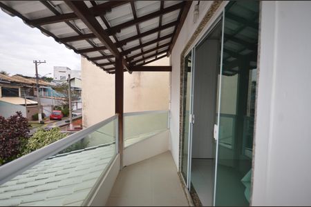 Varanda da Suite de casa de condomínio para alugar com 3 quartos, 225m² em Campo Grande, Rio de Janeiro