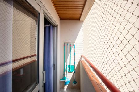 Varanda da Sala de apartamento à venda com 2 quartos, 52m² em Conceição, Diadema