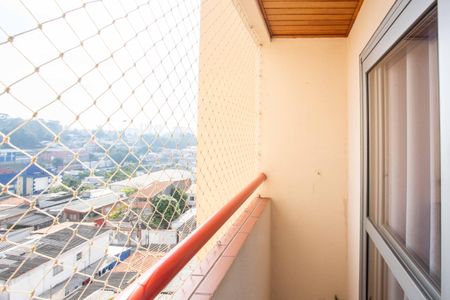 Varanda da Sala de apartamento à venda com 2 quartos, 52m² em Conceição, Diadema