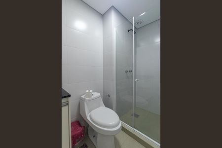 Apartamento para alugar com 57m², 1 quarto e sem vagaBanheiro da Suite