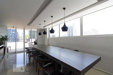 Apartamento para alugar com 57m², 1 quarto e sem vagaÁrea comum - Salão de festas