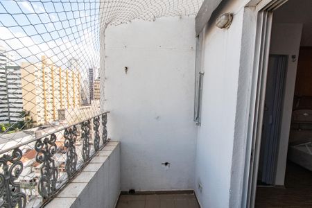 Varanda do quarto de apartamento à venda com 1 quarto, 50m² em Liberdade, São Paulo