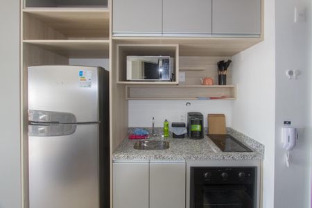 Studio para alugar com 25m², 1 quarto e sem vaga Studio para alugar com 25m², 1 quarto e sem vagaCozinha