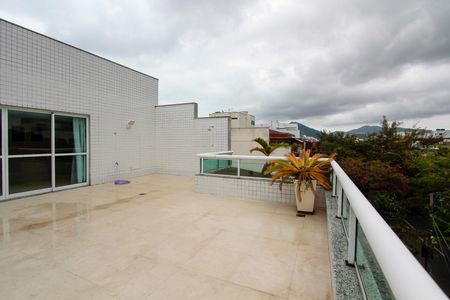 Varanda de apartamento à venda com 3 quartos, 340m² em Recreio dos Bandeirantes, Rio de Janeiro