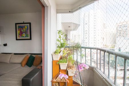Sacada de apartamento à venda com 2 quartos, 71m² em Campo Belo, São Paulo