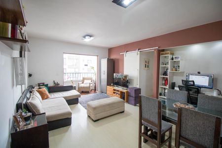 Sala de apartamento à venda com 2 quartos, 71m² em Campo Belo, São Paulo