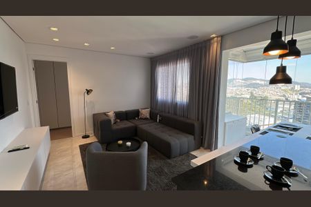 Sala de apartamento à venda com 1 quarto, 54m² em Alphaville Empresarial, Barueri