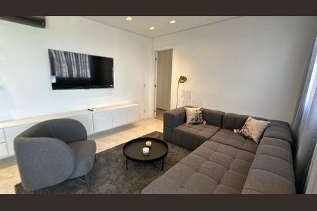 Sala de apartamento à venda com 1 quarto, 54m² em Alphaville Empresarial, Barueri