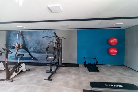 Apartamento para alugar com 45m², 2 quartos e 1 vaga Apartamento para alugar com 45m², 2 quartos e 1 vagaÁrea comum - Academia