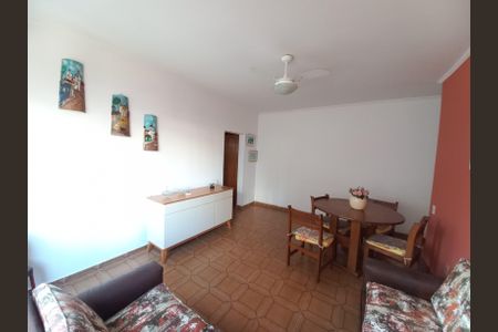 Sala de apartamento para alugar com 1 quarto, 65m² em Itararé, São Vicente