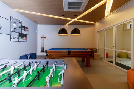 Studio à venda com 42m², 1 quarto e 1 vaga Studio à venda com 42m², 1 quarto e 1 vagaEspaço de Jogos