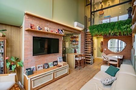 Apartamento à venda com 105m², 2 quartos e 2 vagasSala de TV