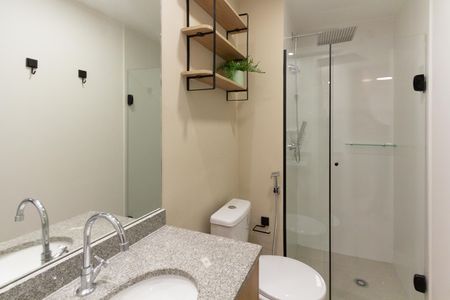 Banheiro de apartamento para alugar com 2 quartos, 36m² em Moema, São Paulo