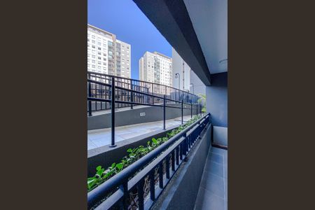 Studio para alugar com 30m², 1 quarto e sem vagaVaranda