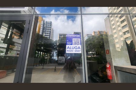 Studio para alugar com 27m², 1 quarto e 1 vagaPlaca