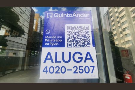 Studio para alugar com 27m², 1 quarto e 1 vagaPlaca