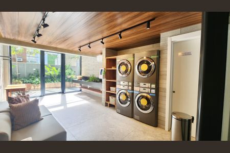 Studio para alugar com 27m², 1 quarto e 1 vagaÁrea comum - lavanderia