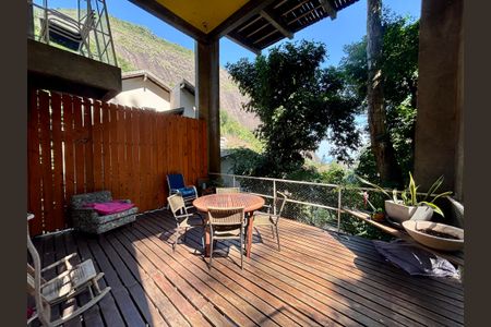 Varanda da sala de casa à venda com 4 quartos, 234m² em Lagoa, Rio de Janeiro
