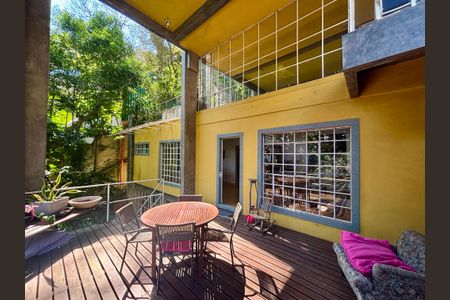 Varanda da sala de casa à venda com 4 quartos, 234m² em Lagoa, Rio de Janeiro