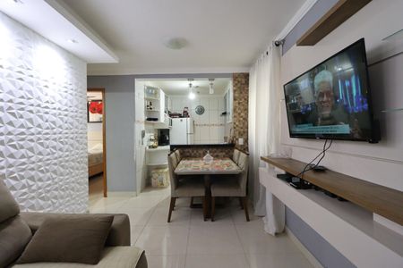 Sala de apartamento para alugar com 2 quartos, 59m² em Jardim Sumare, Ribeirão Preto